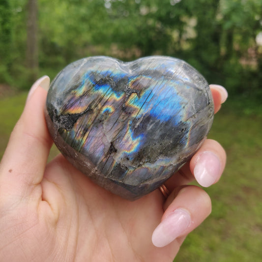 Labradorite Heart (#6) - Simply Affinity
