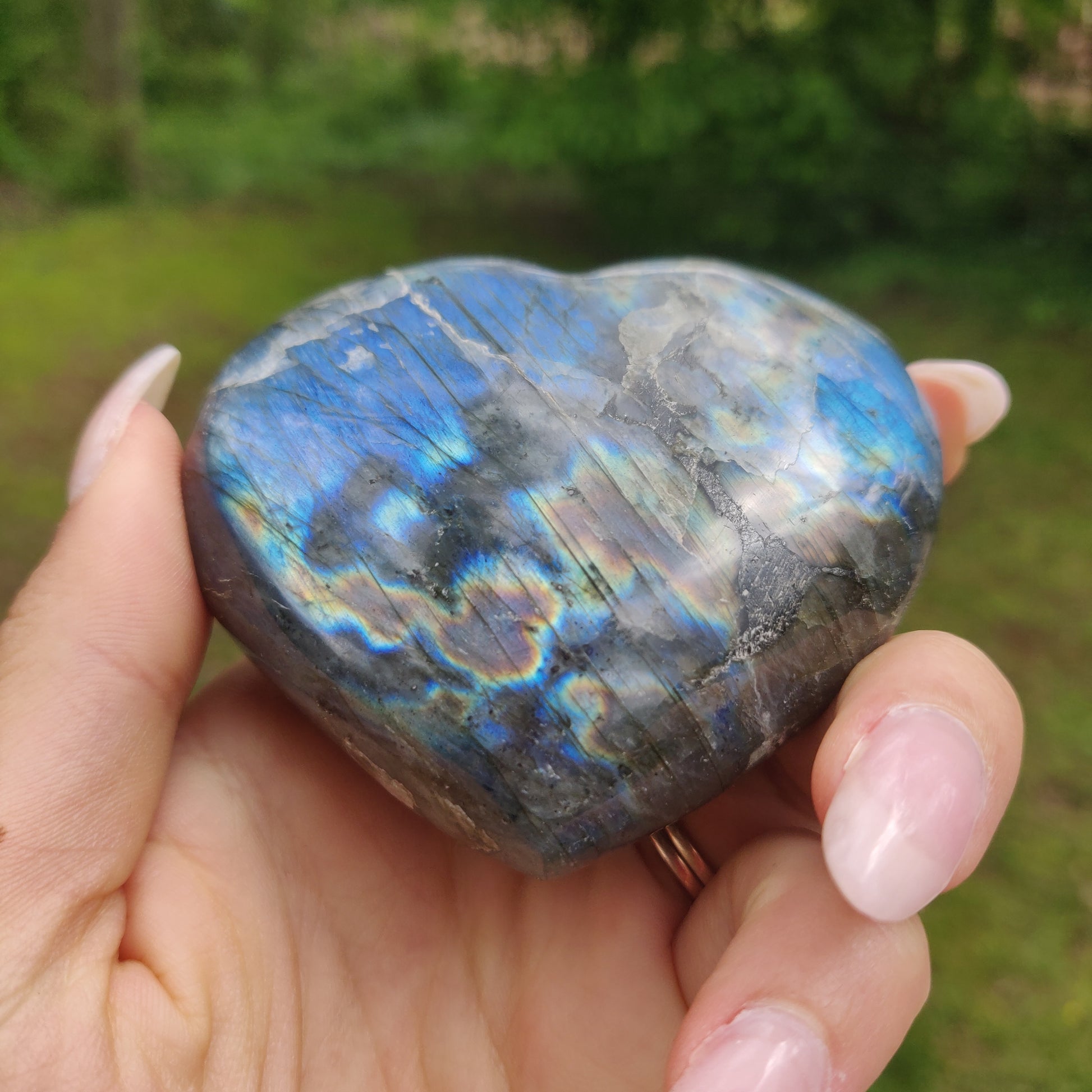 Labradorite Heart (#6) - Simply Affinity