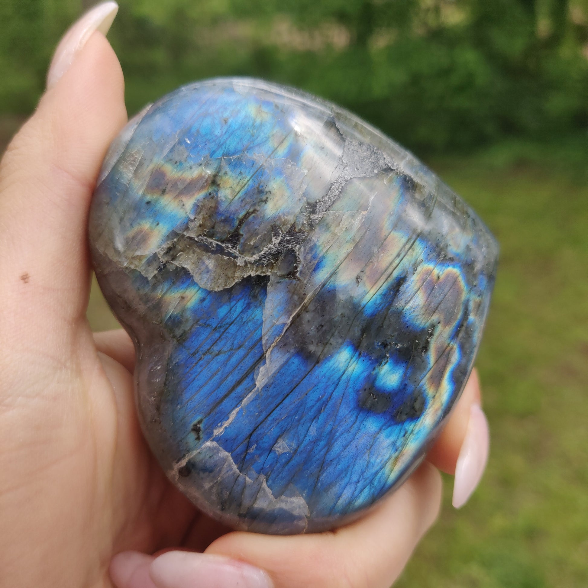 Labradorite Heart (#6) - Simply Affinity