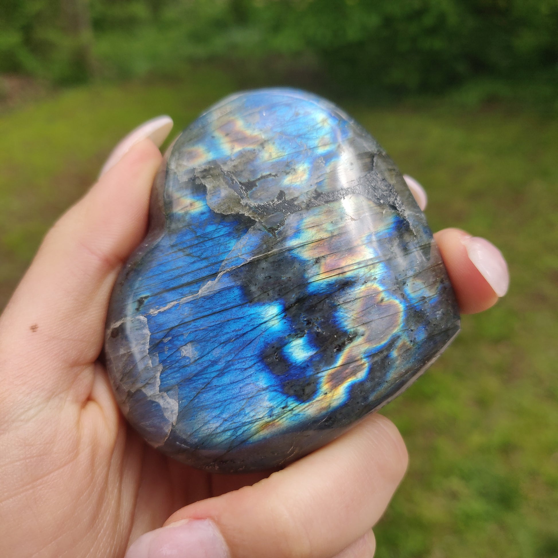 Labradorite Heart (#6) - Simply Affinity