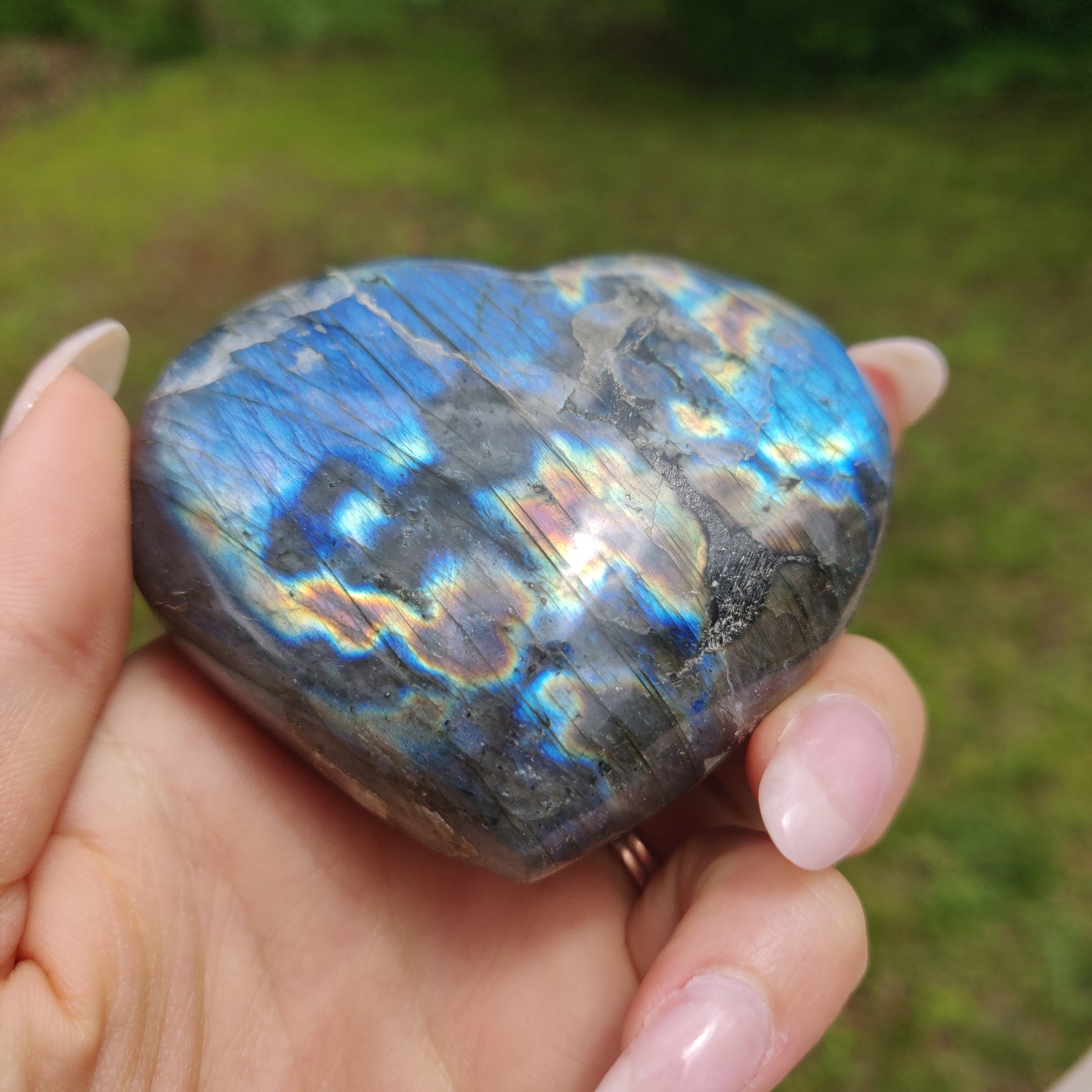 Labradorite Heart (#6) - Simply Affinity