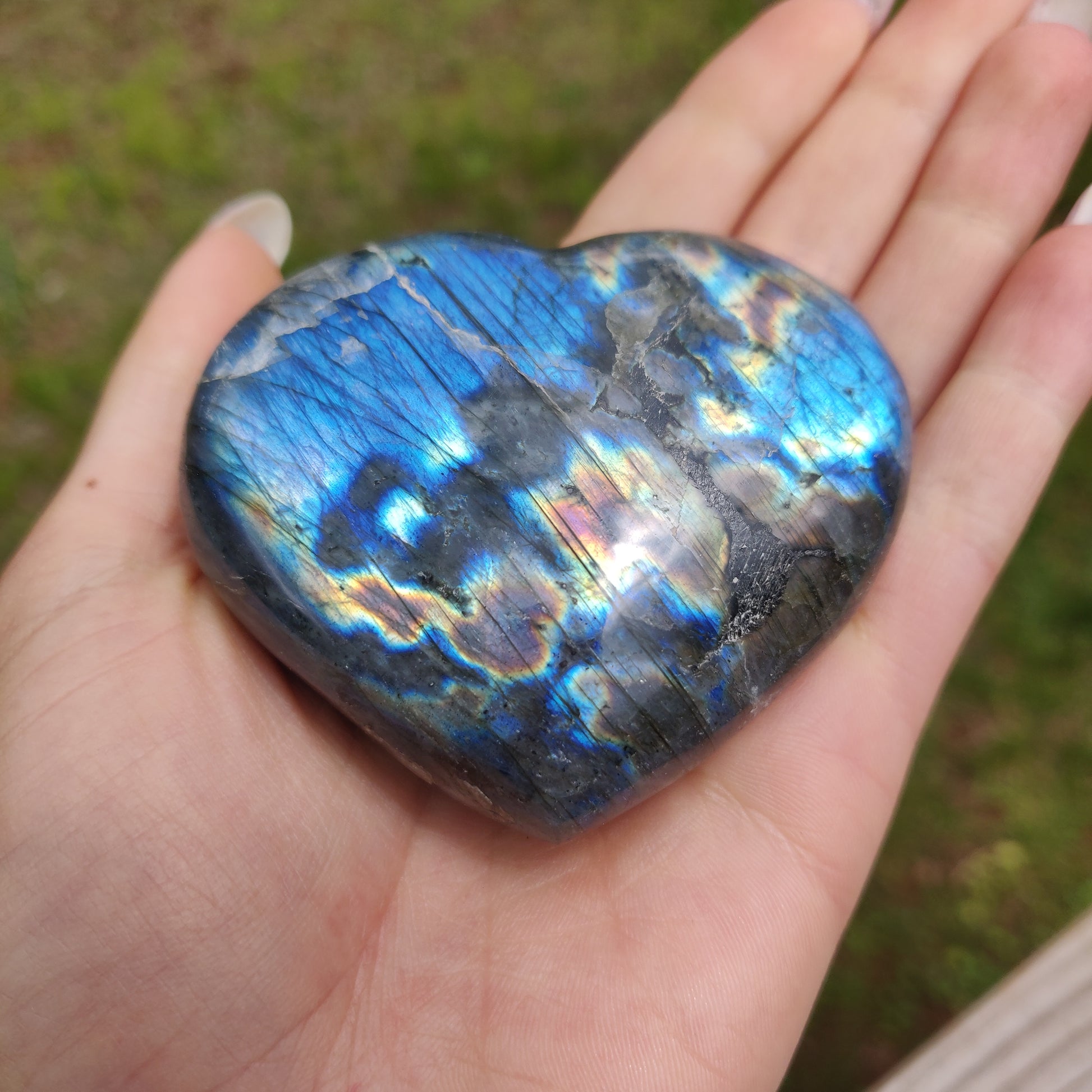 Labradorite Heart (#6) - Simply Affinity