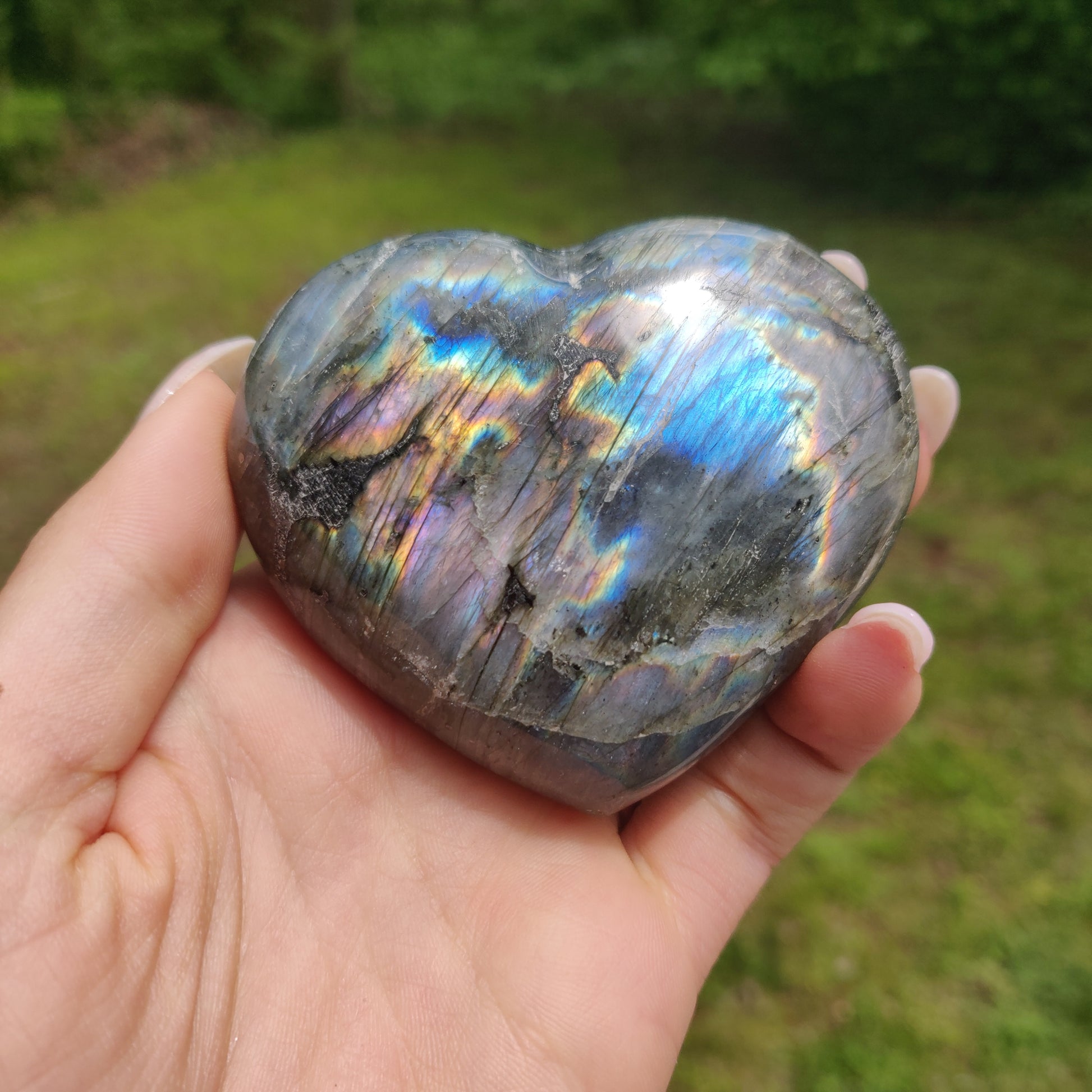 Labradorite Heart (#6) - Simply Affinity