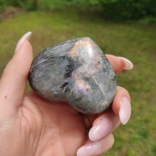 Labradorite Heart (#7) - Simply Affinity