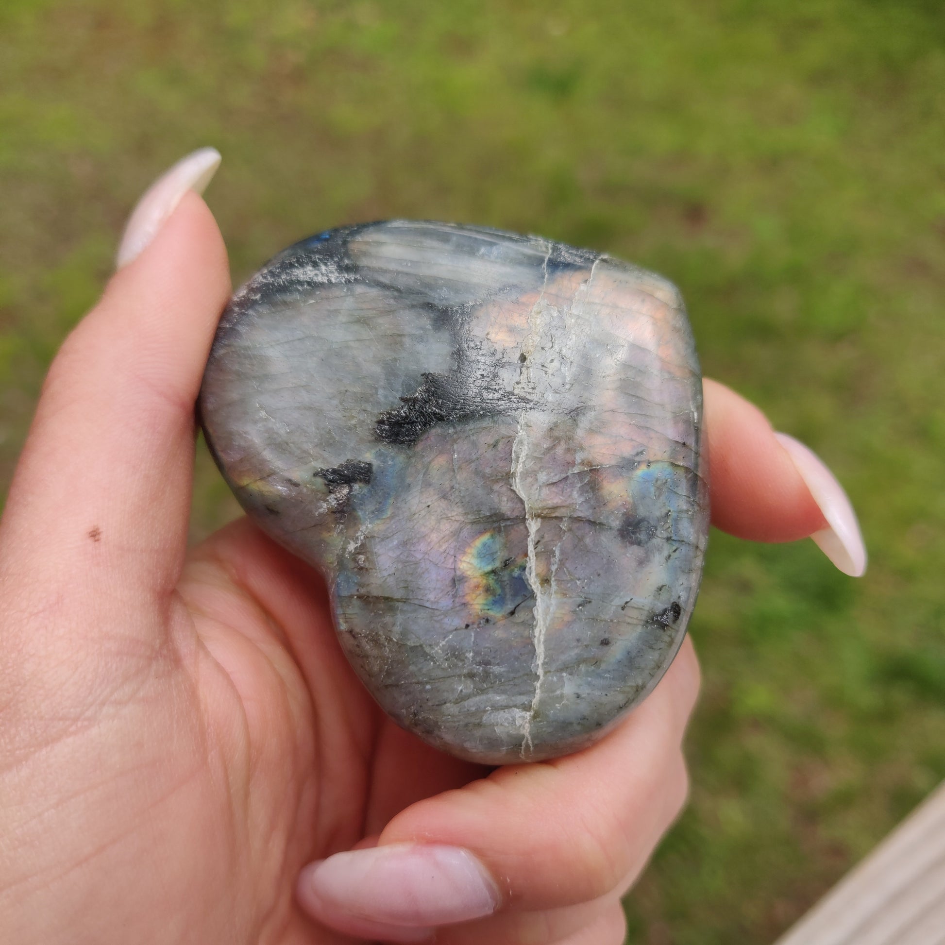 Labradorite Heart (#7) - Simply Affinity