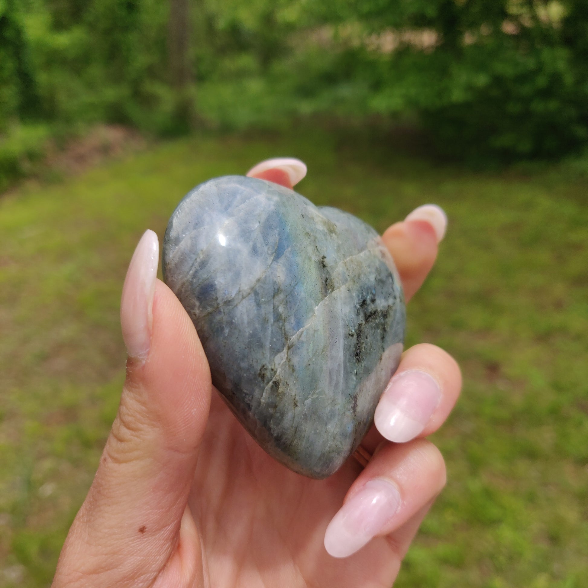 Labradorite Heart (#8) - Simply Affinity