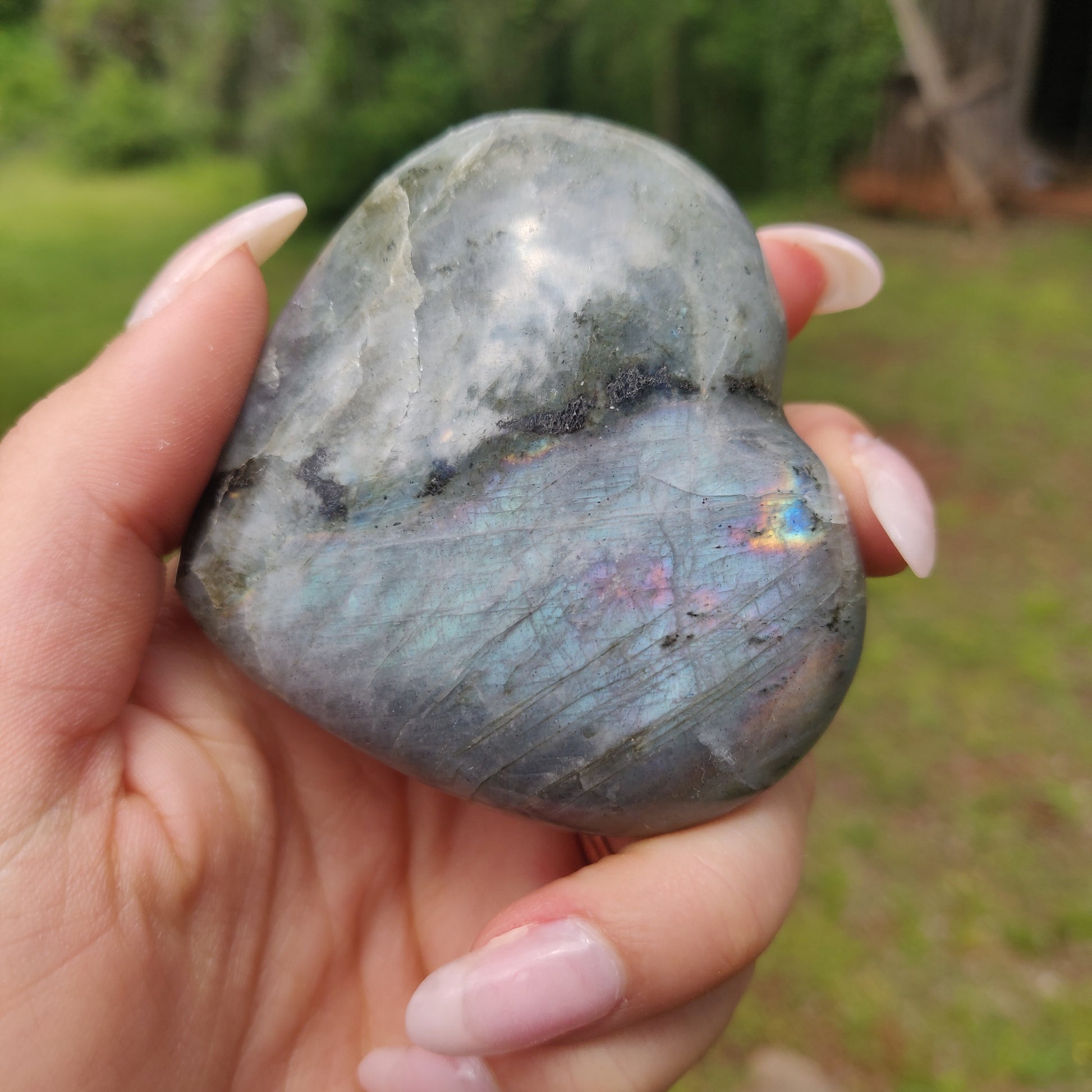Labradorite Heart (#8) - Simply Affinity