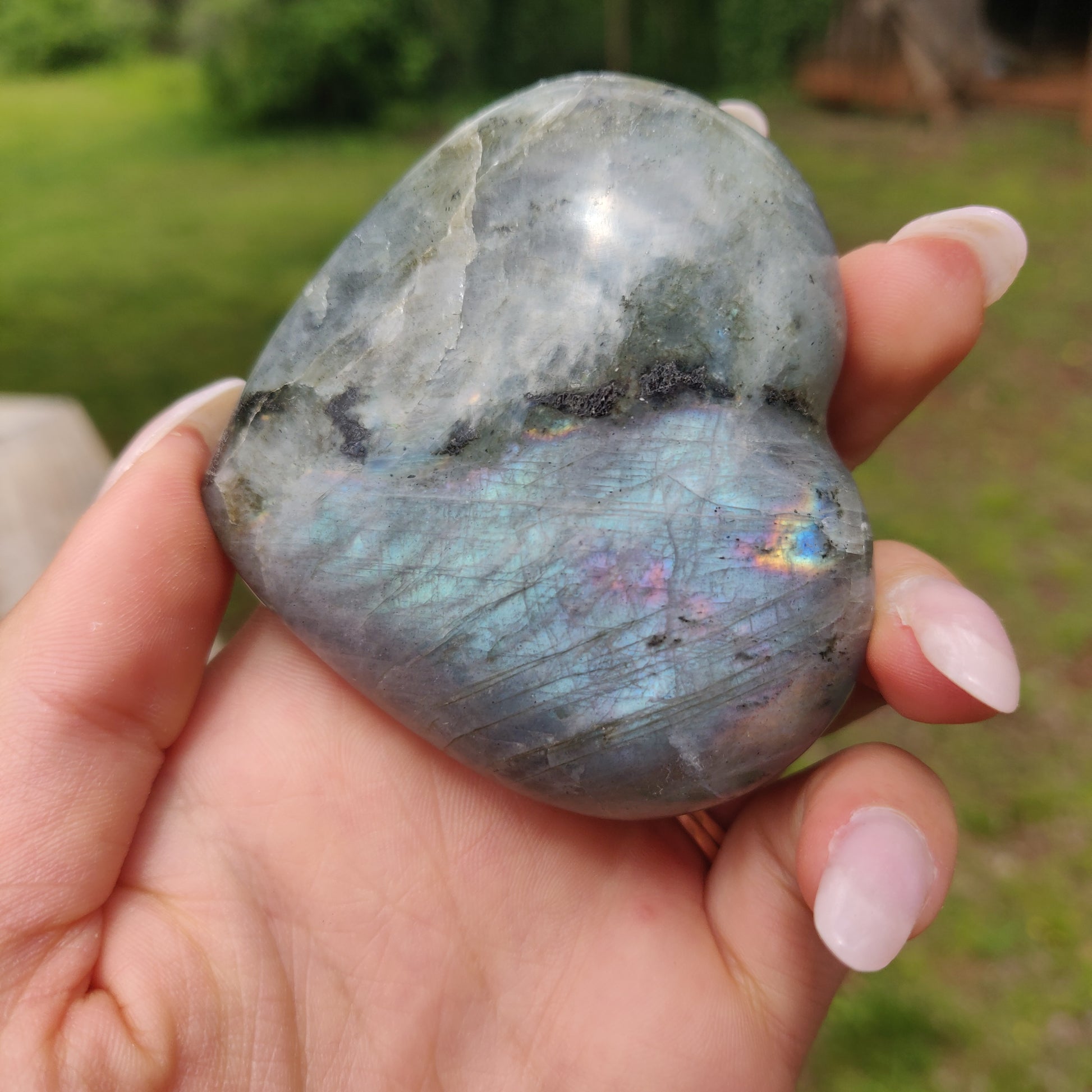 Labradorite Heart (#8) - Simply Affinity