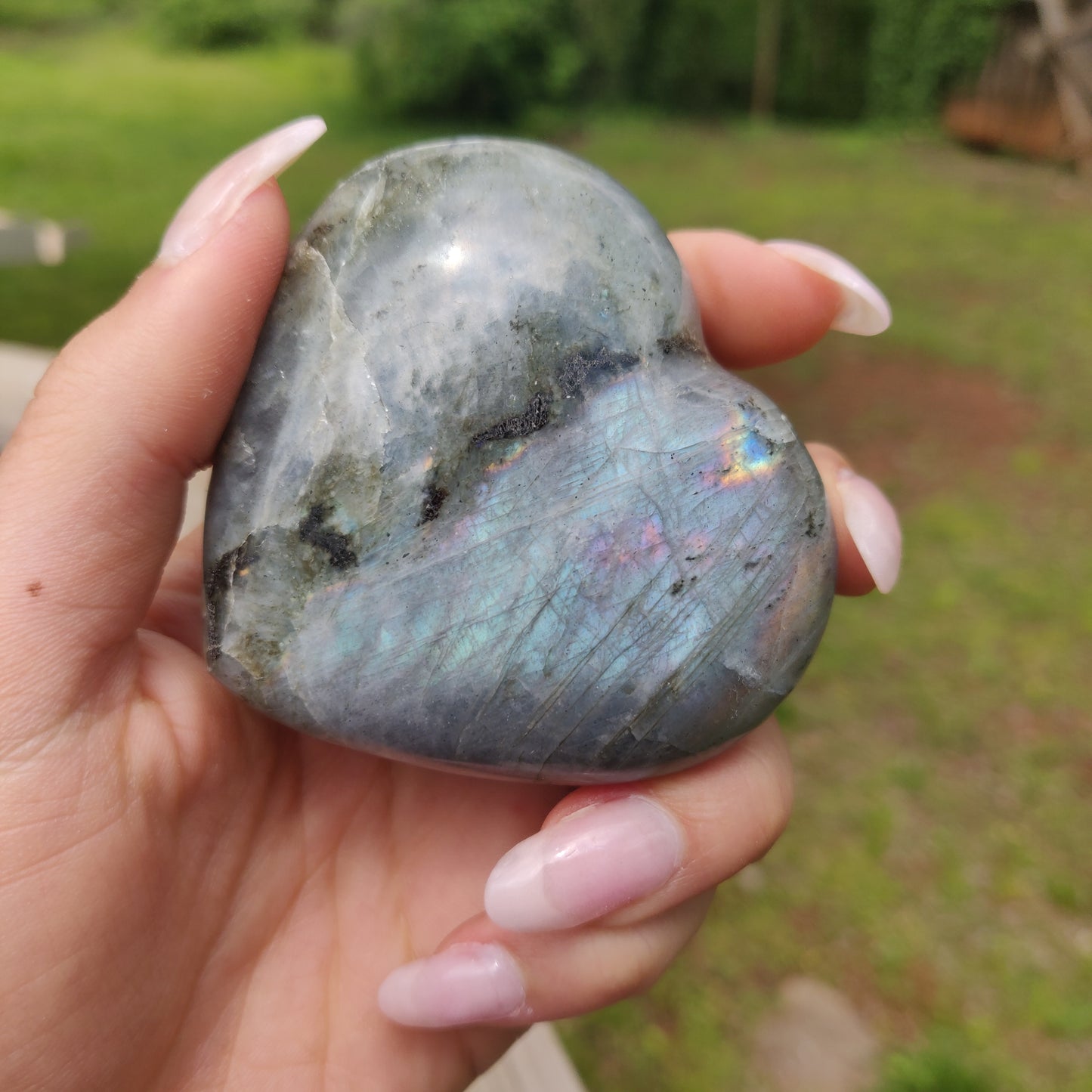 Labradorite Heart (#8) - Simply Affinity