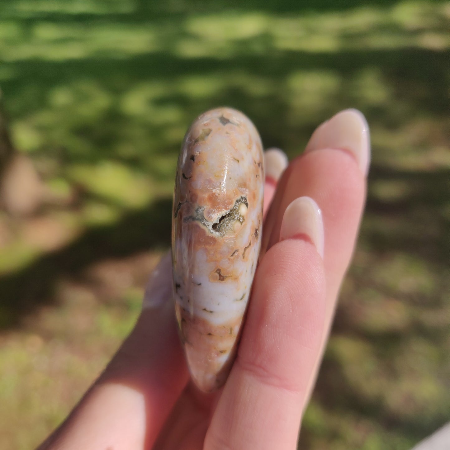 Ocean Jasper Heart (#1)