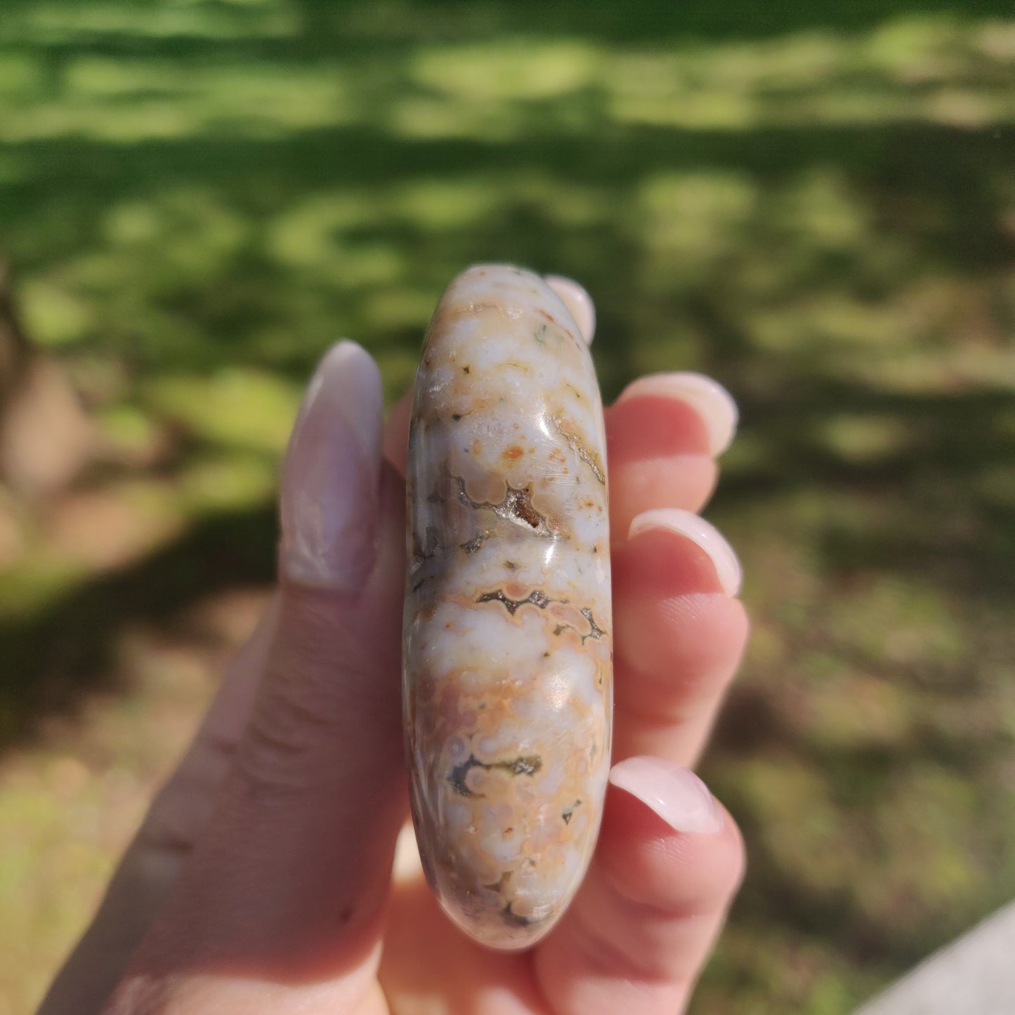Ocean Jasper Heart (#1)