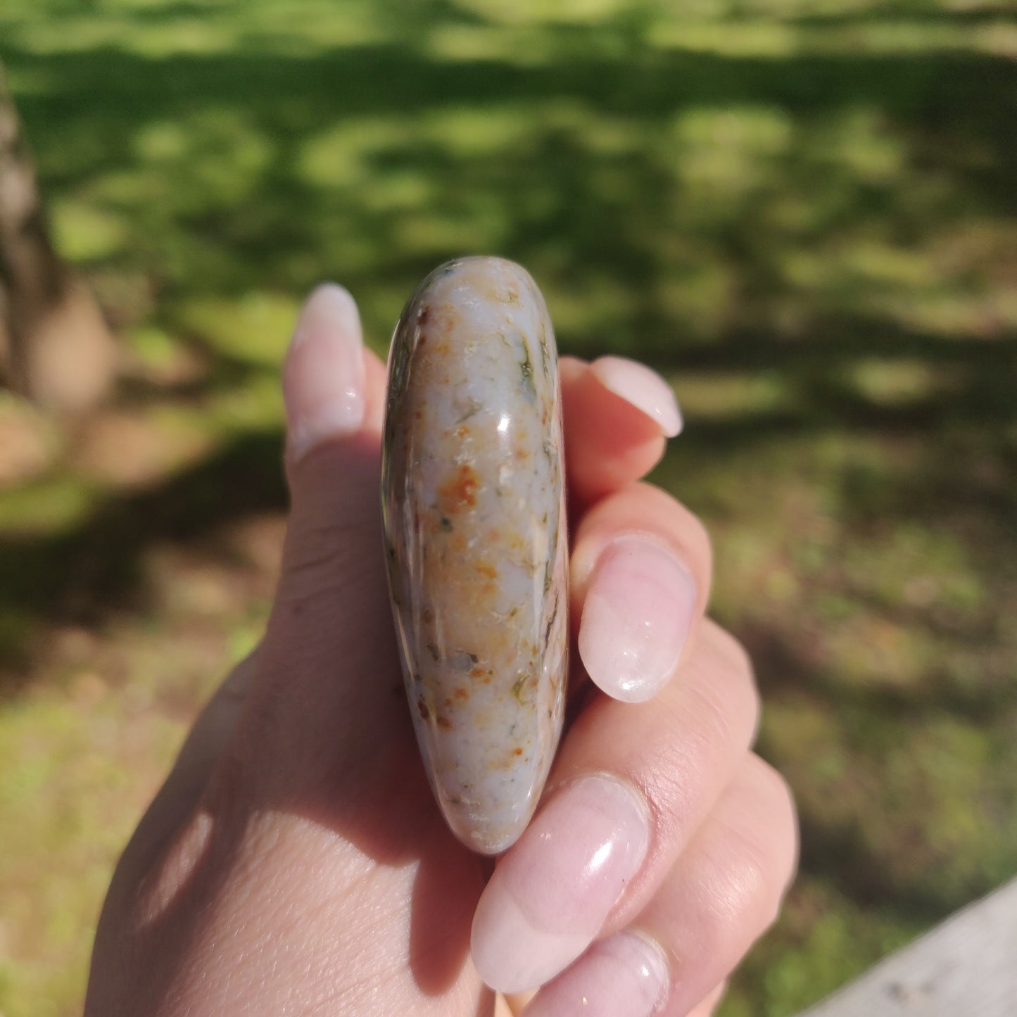 Ocean Jasper Heart (#1)