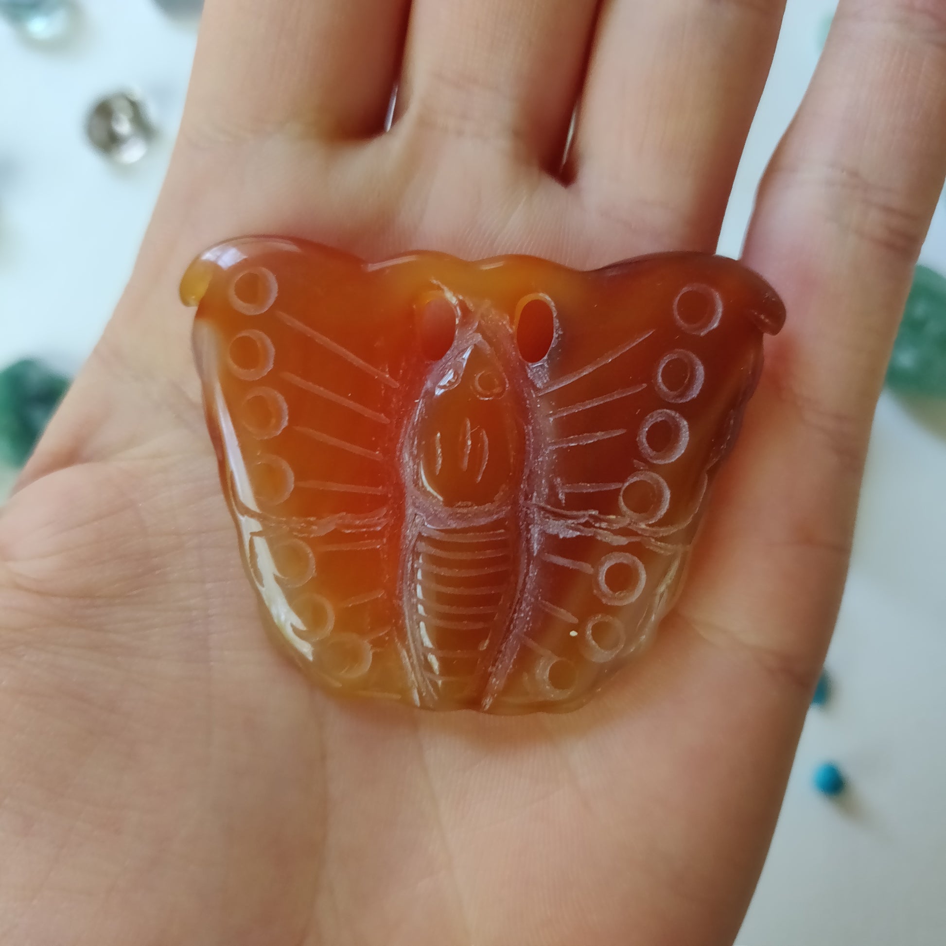 Carnelian Butterfly (#2) - Simply Affinity