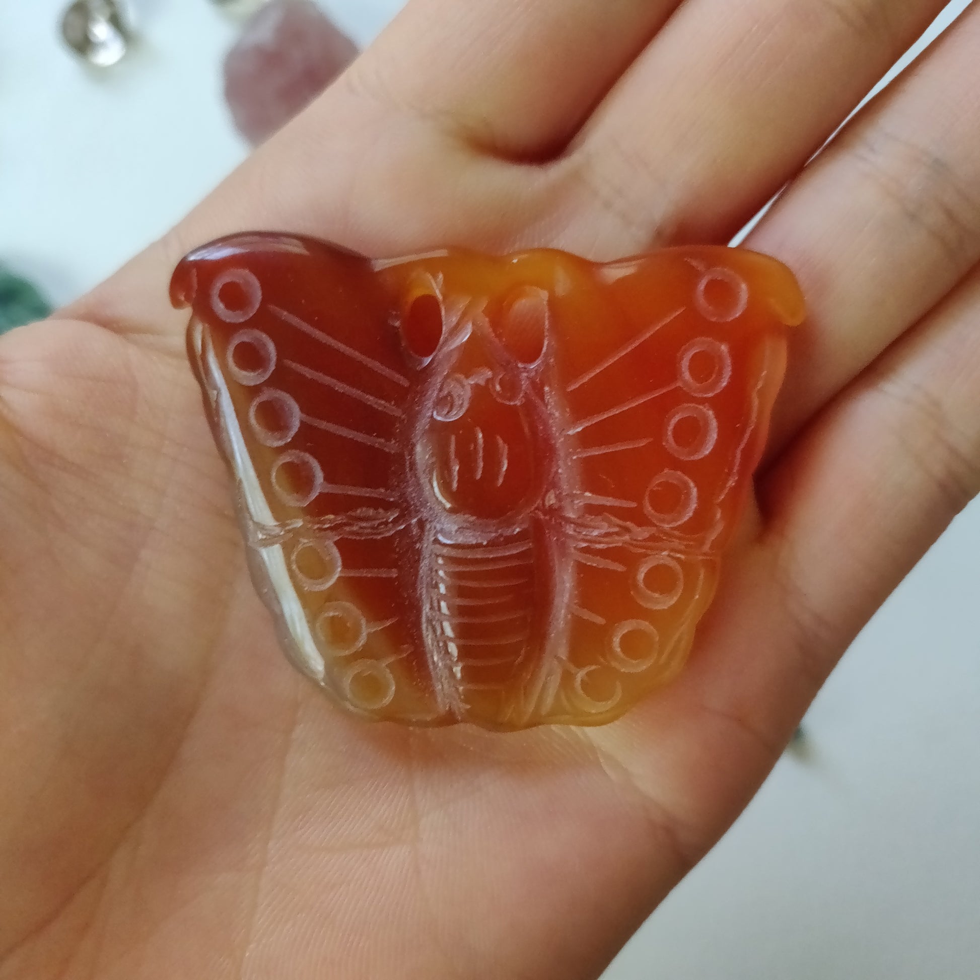 Carnelian Butterfly (#2) - Simply Affinity