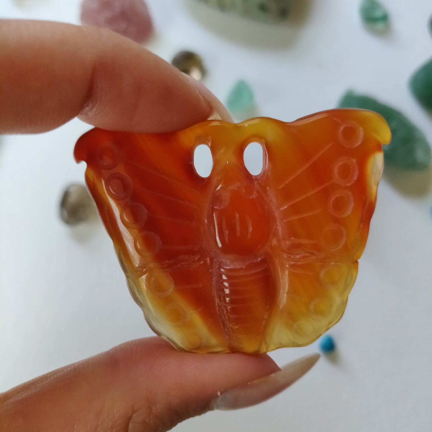Carnelian Butterfly (#2) - Simply Affinity