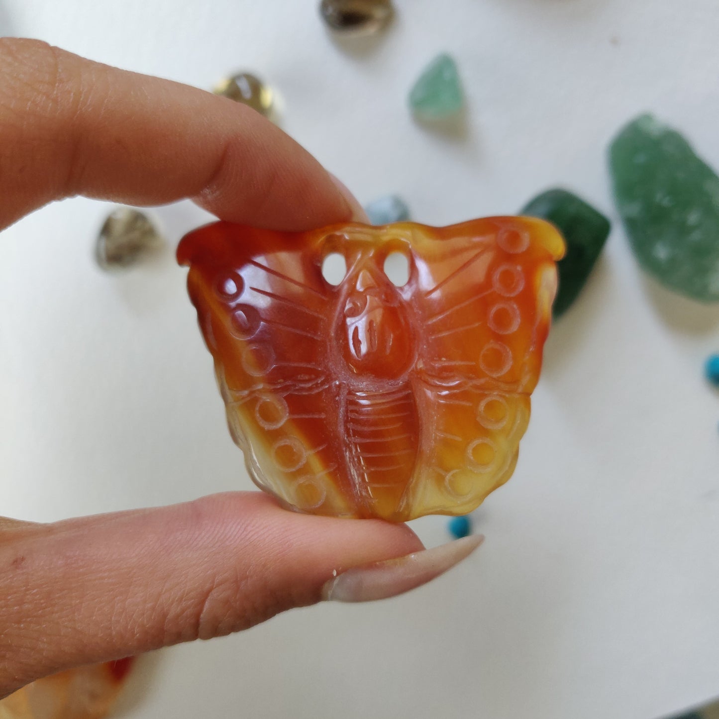 Carnelian Butterfly (#2) - Simply Affinity