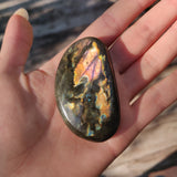 Labradorite Palm Stone (#57)