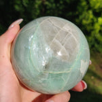 BLUE FLASH Garnierite Sphere (#2)