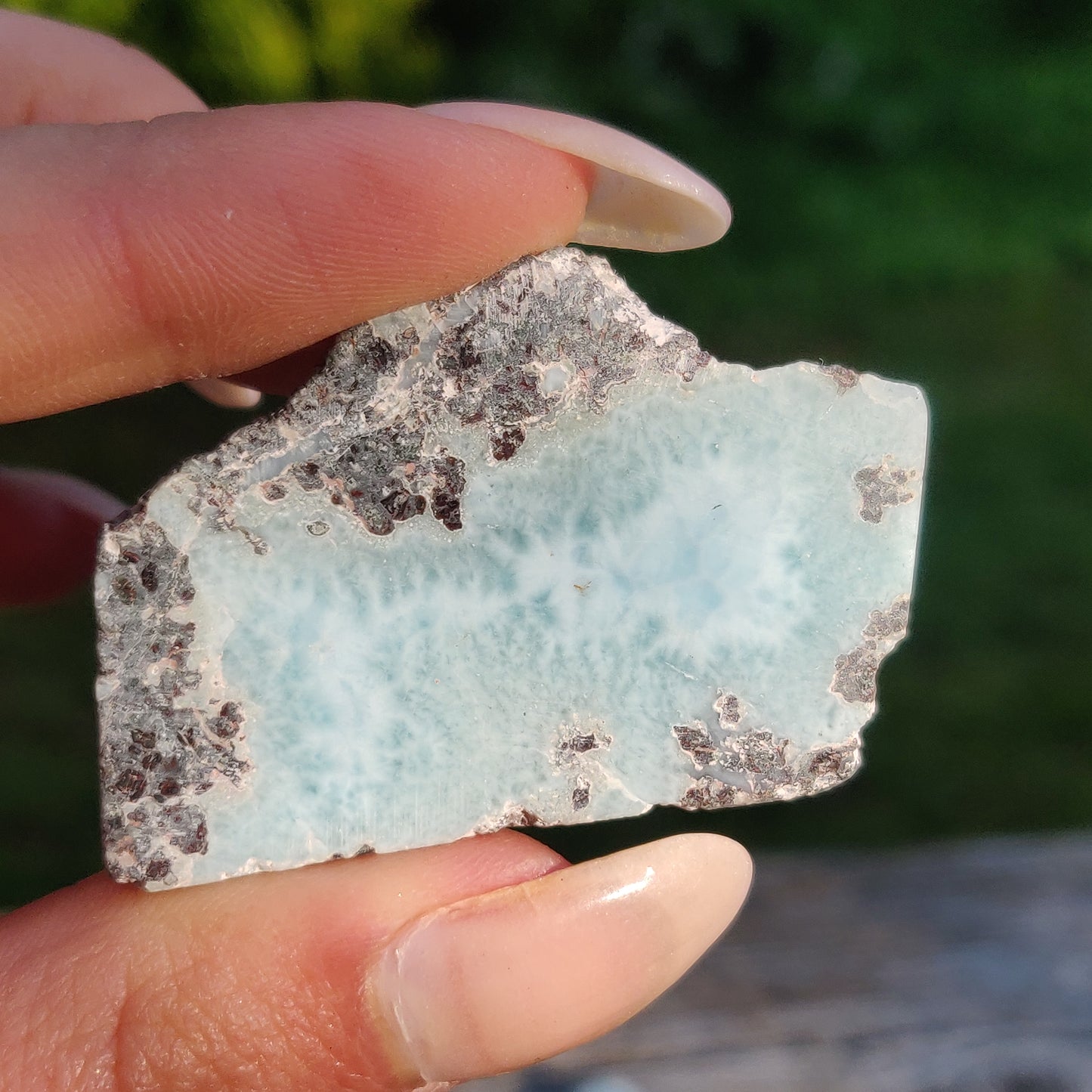 Polished Larimar Slab (#10)