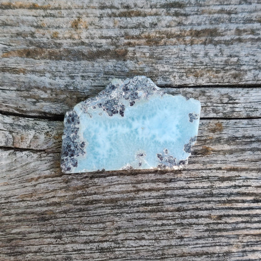 Polished Larimar Slab (#10)