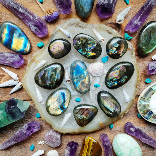 Labradorite Pocket Stone - Choose your Favorites - Simply Affinity