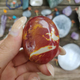 Mookaite Palm Stone, Australian Mookaite Pocket Stone (#2)