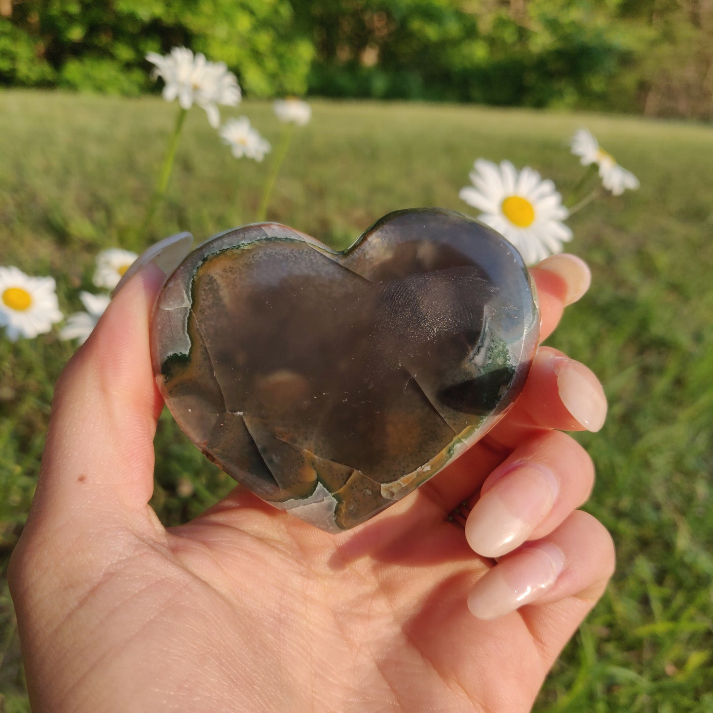 Aura Amethyst Heart (#2) - Simply Affinity