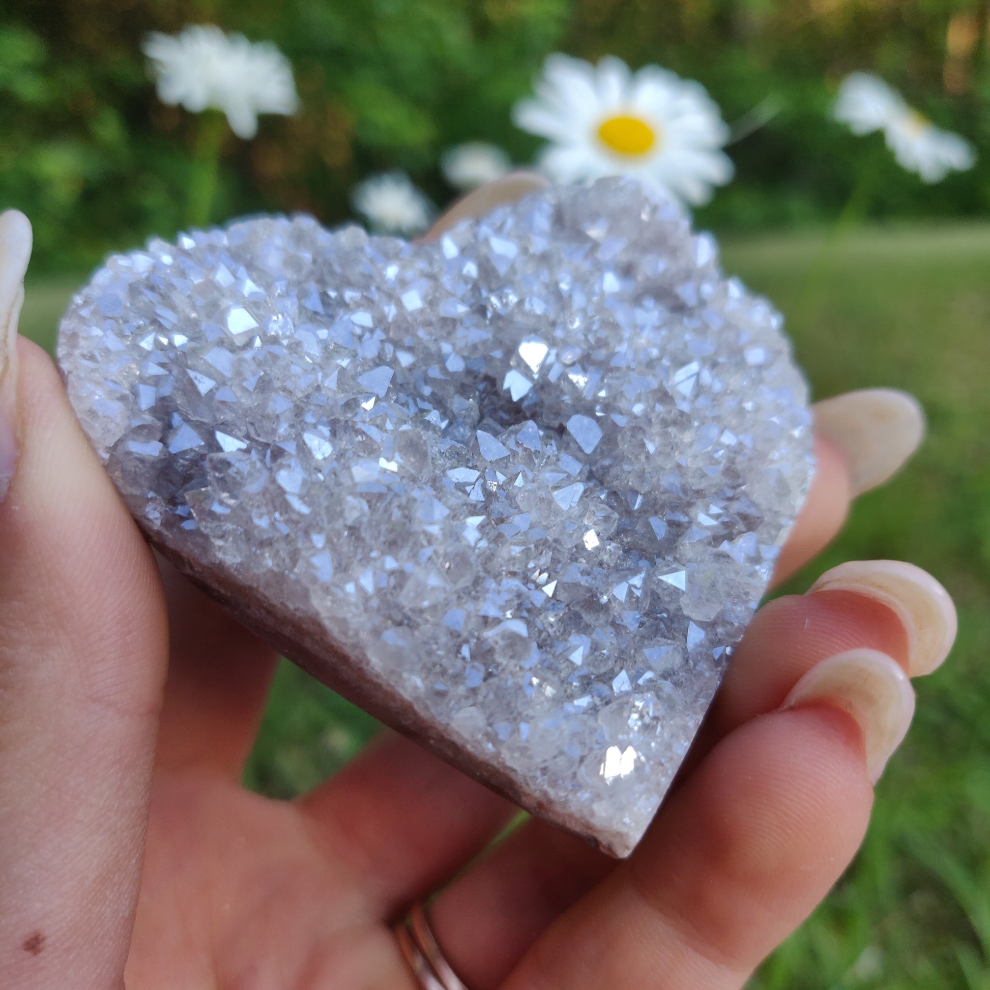 Aura Amethyst Heart (#8) - Simply Affinity