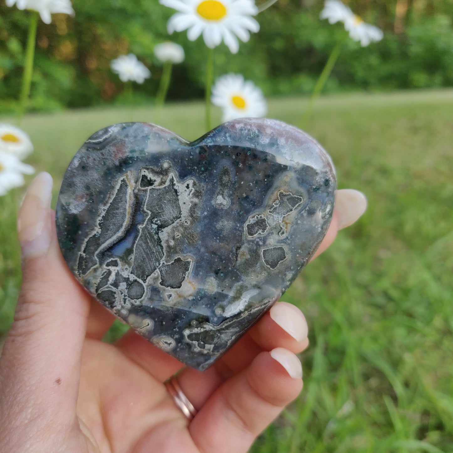 Aura Amethyst Heart (#8) - Simply Affinity