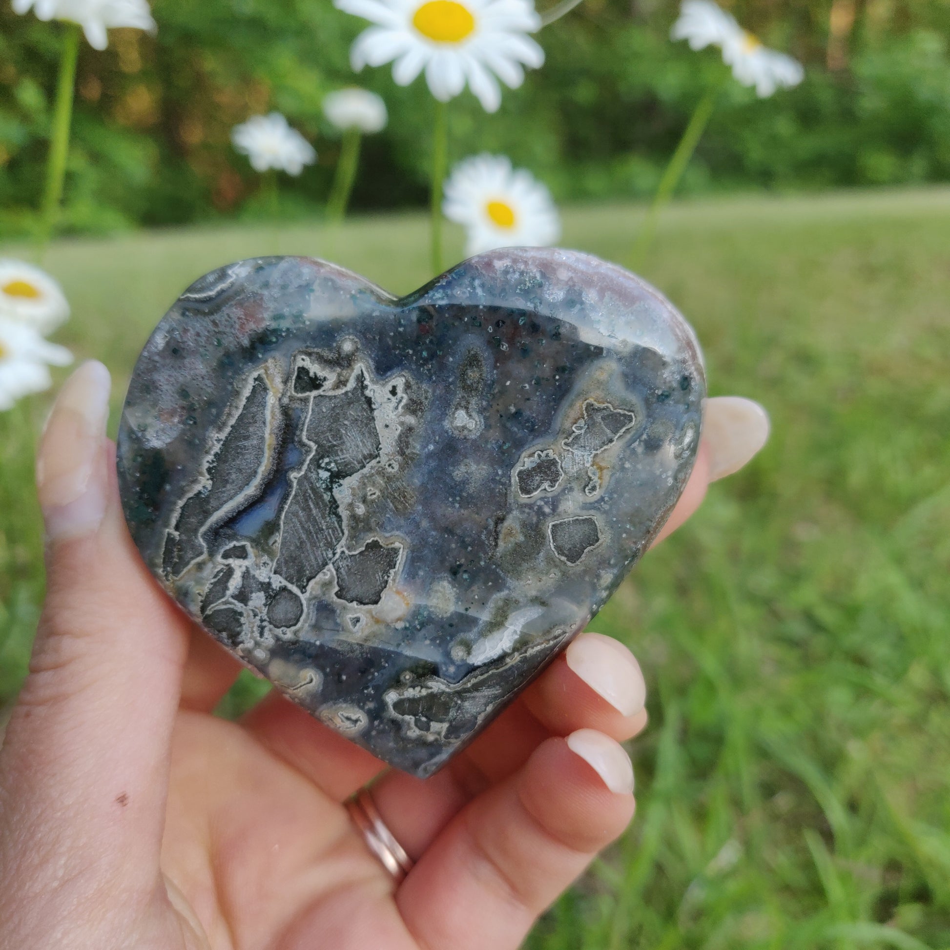 Aura Amethyst Heart (#8) - Simply Affinity