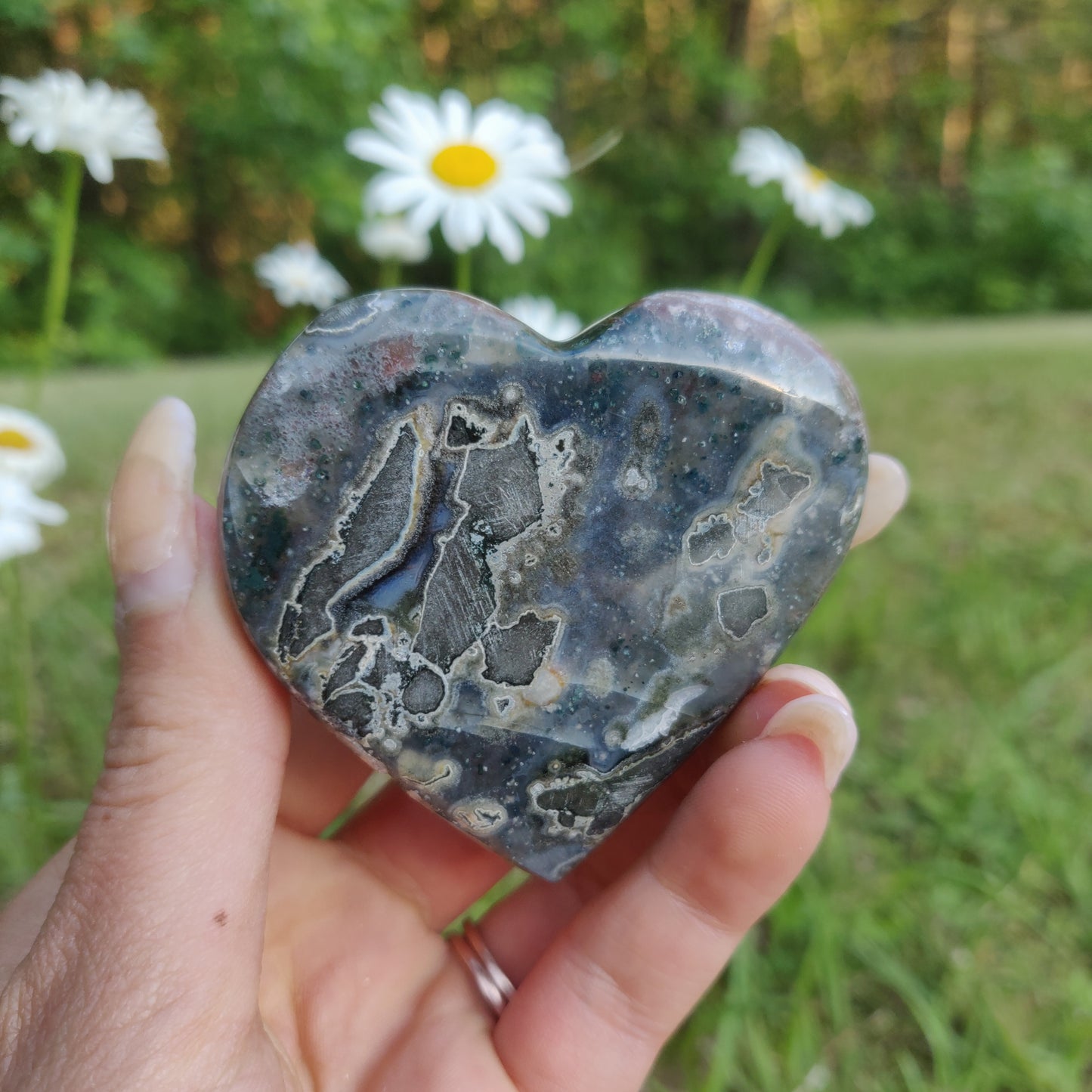 Aura Amethyst Heart (#8) - Simply Affinity