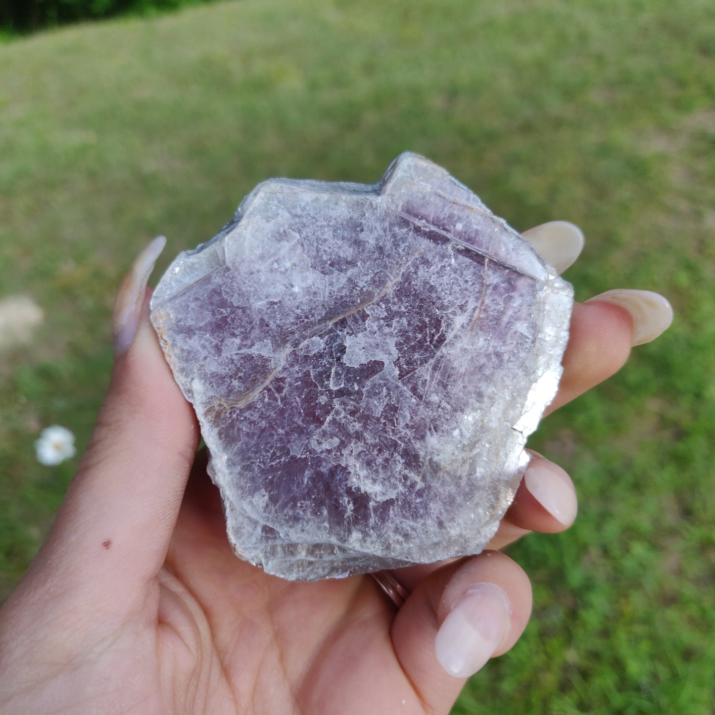 Lepidolite Slab (#7)