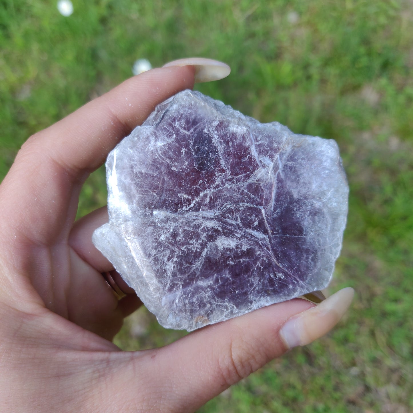 Lepidolite Slab (#7)