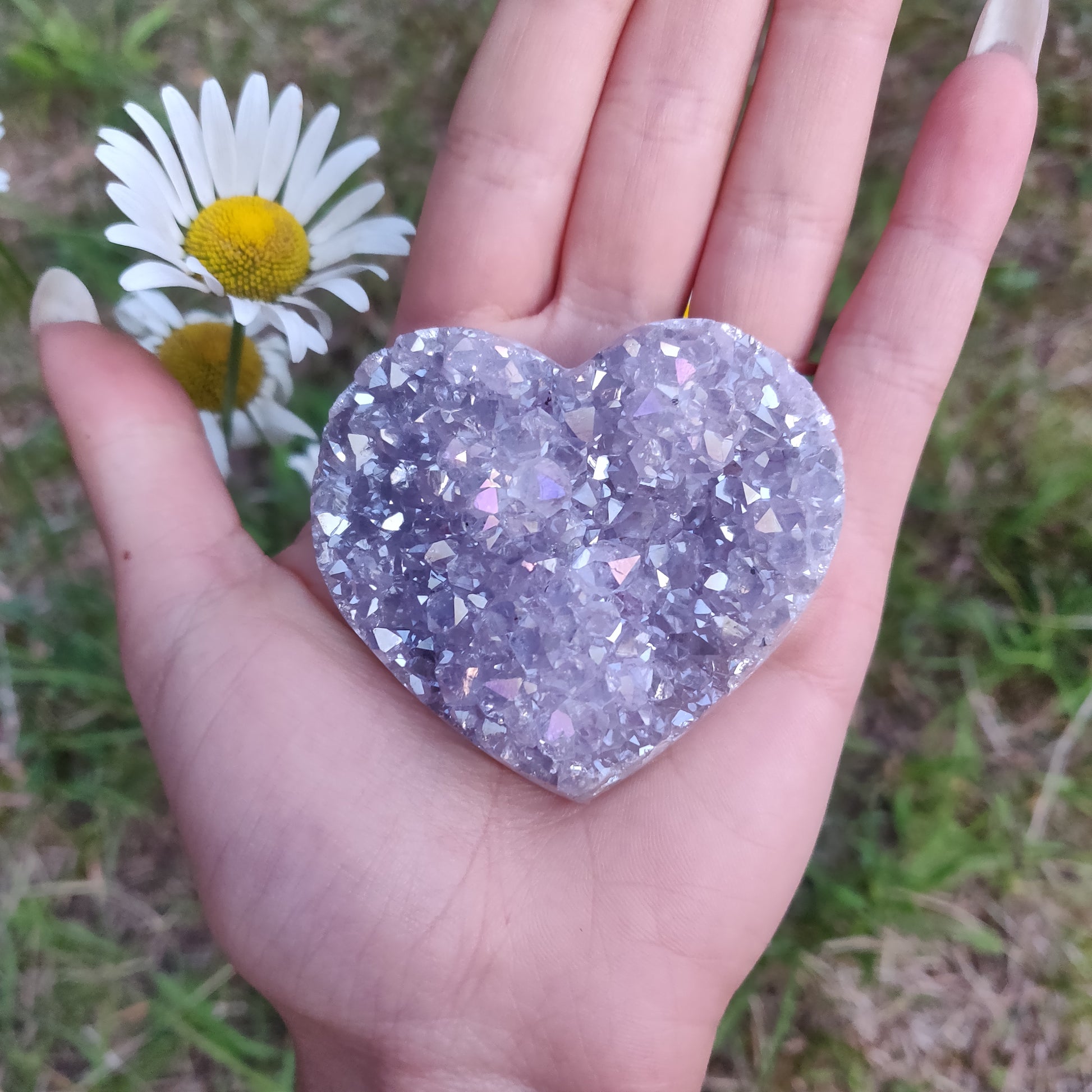 Aura Amethyst Heart (#10) - Simply Affinity