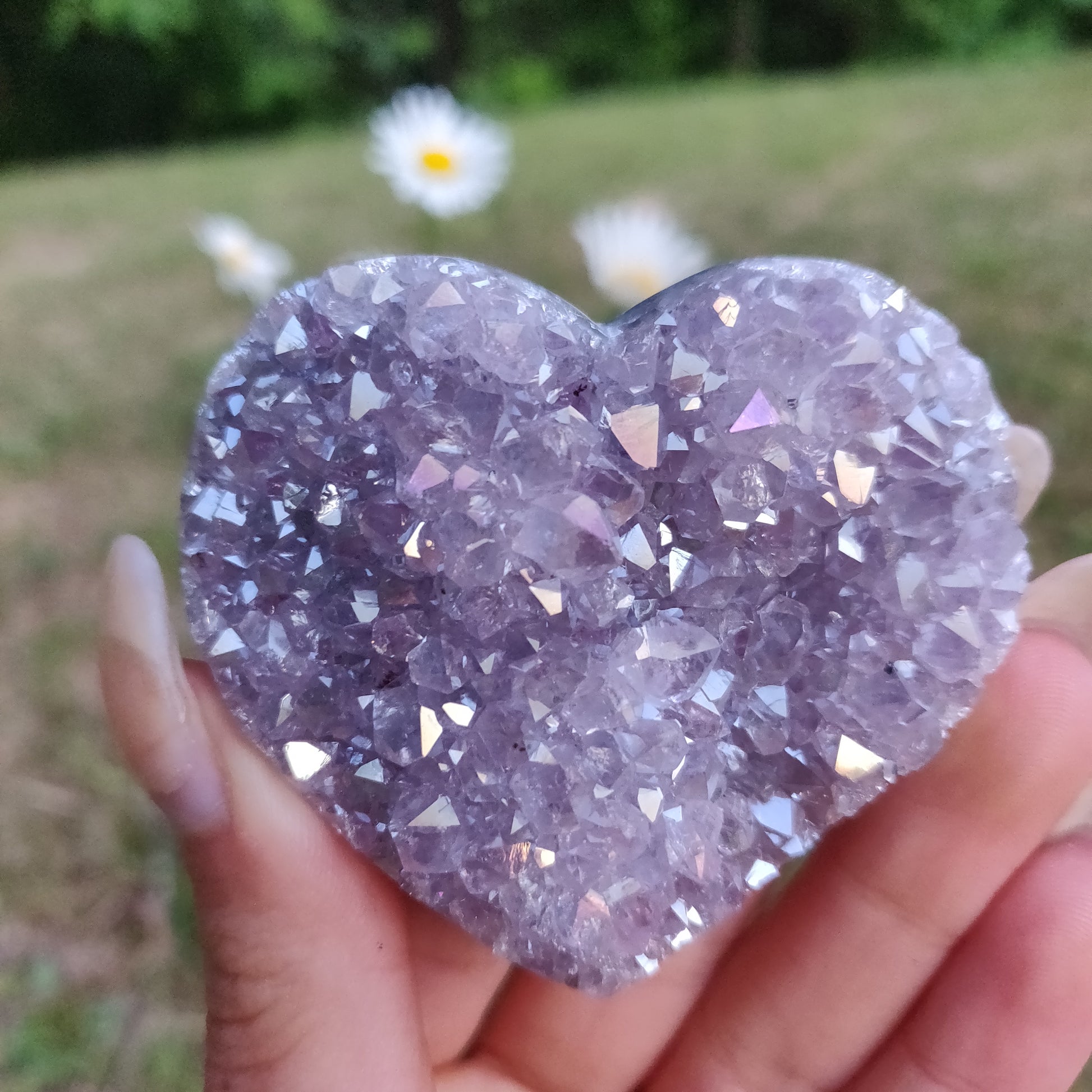 Aura Amethyst Heart (#10) - Simply Affinity