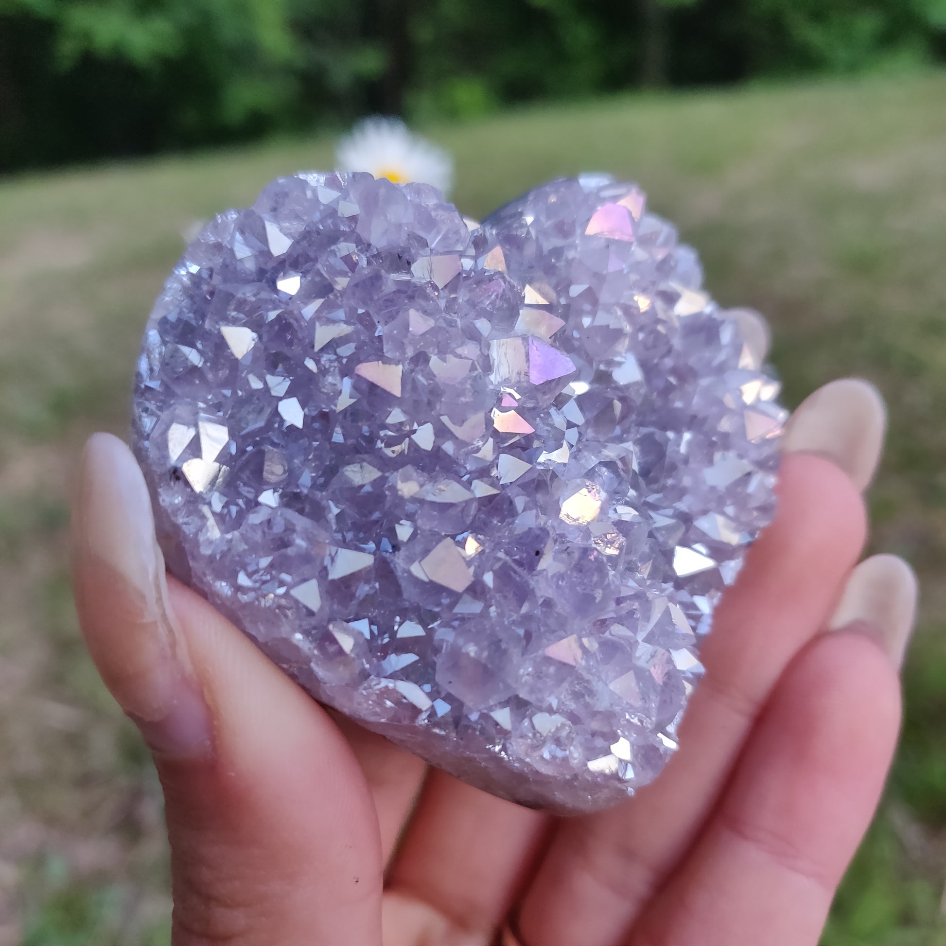 Aura Amethyst Heart (#10) - Simply Affinity