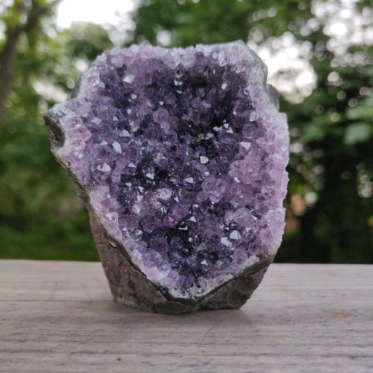 Amethyst Geode Free Form, Cut Base (#3) - Simply Affinity