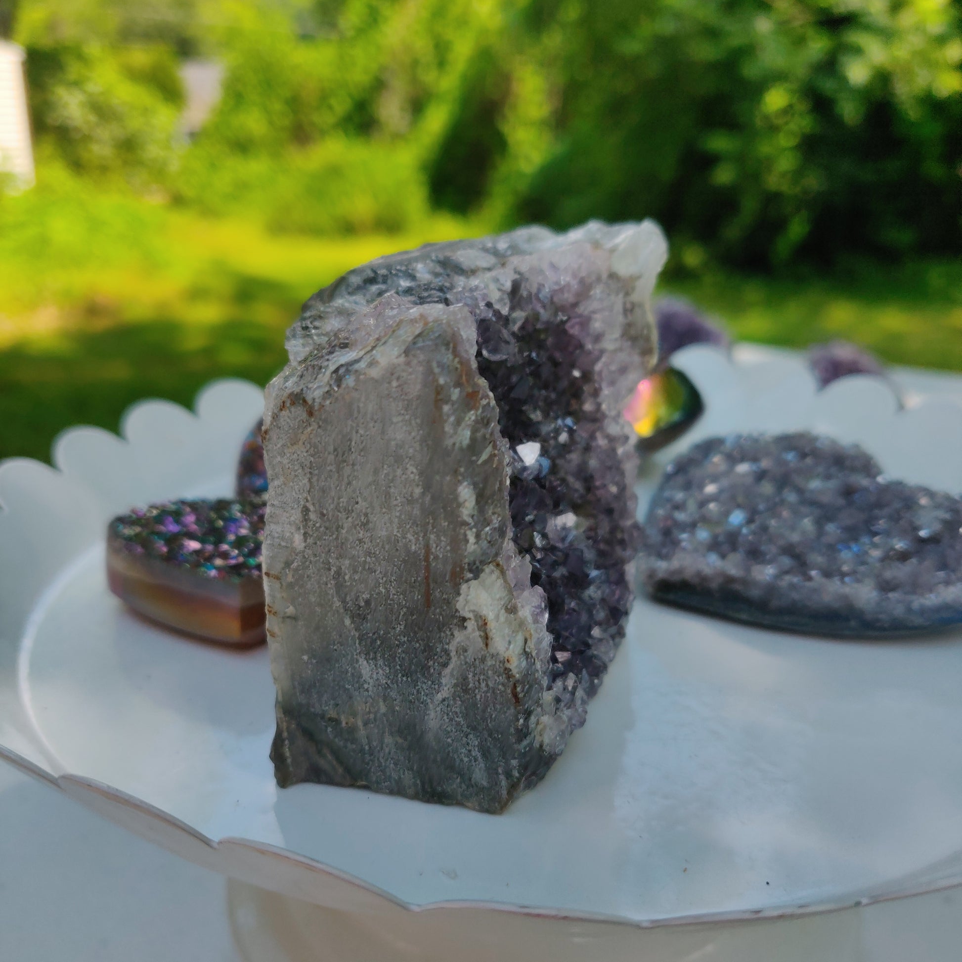Amethyst Geode Free Form, Cut Base (#8) - Simply Affinity
