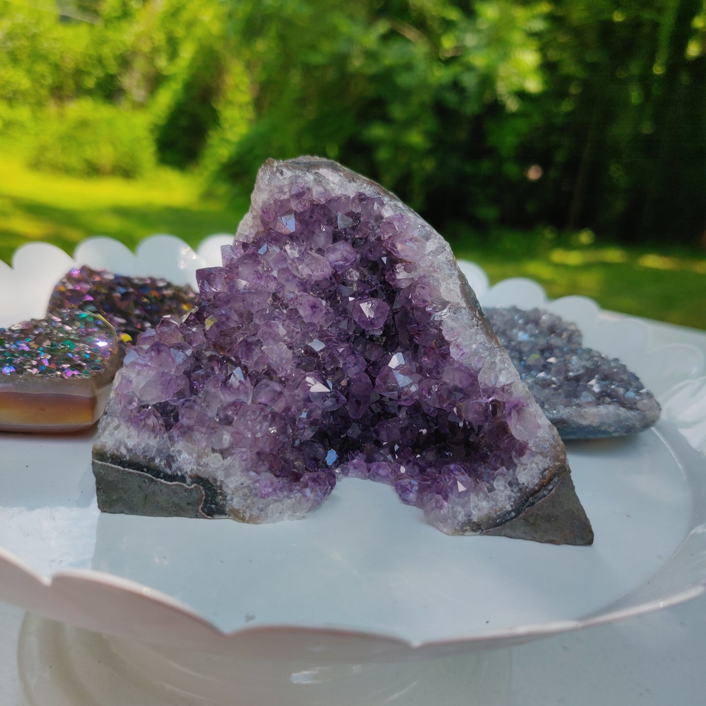 Amethyst Geode Free Form, Cut Base (#11) - Simply Affinity