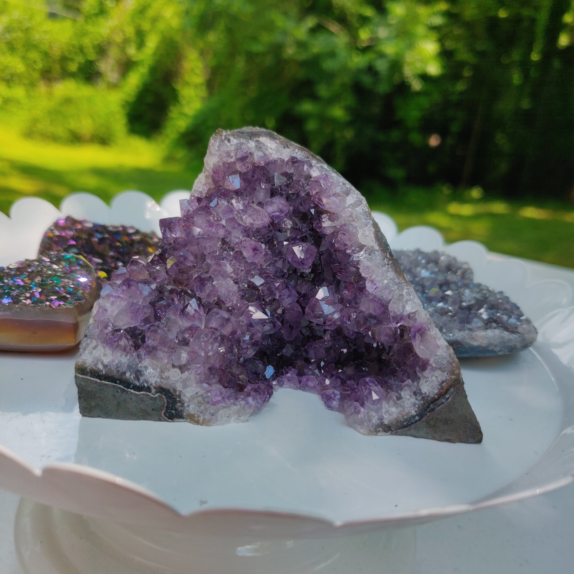 Amethyst Geode Free Form, Cut Base (#11) - Simply Affinity