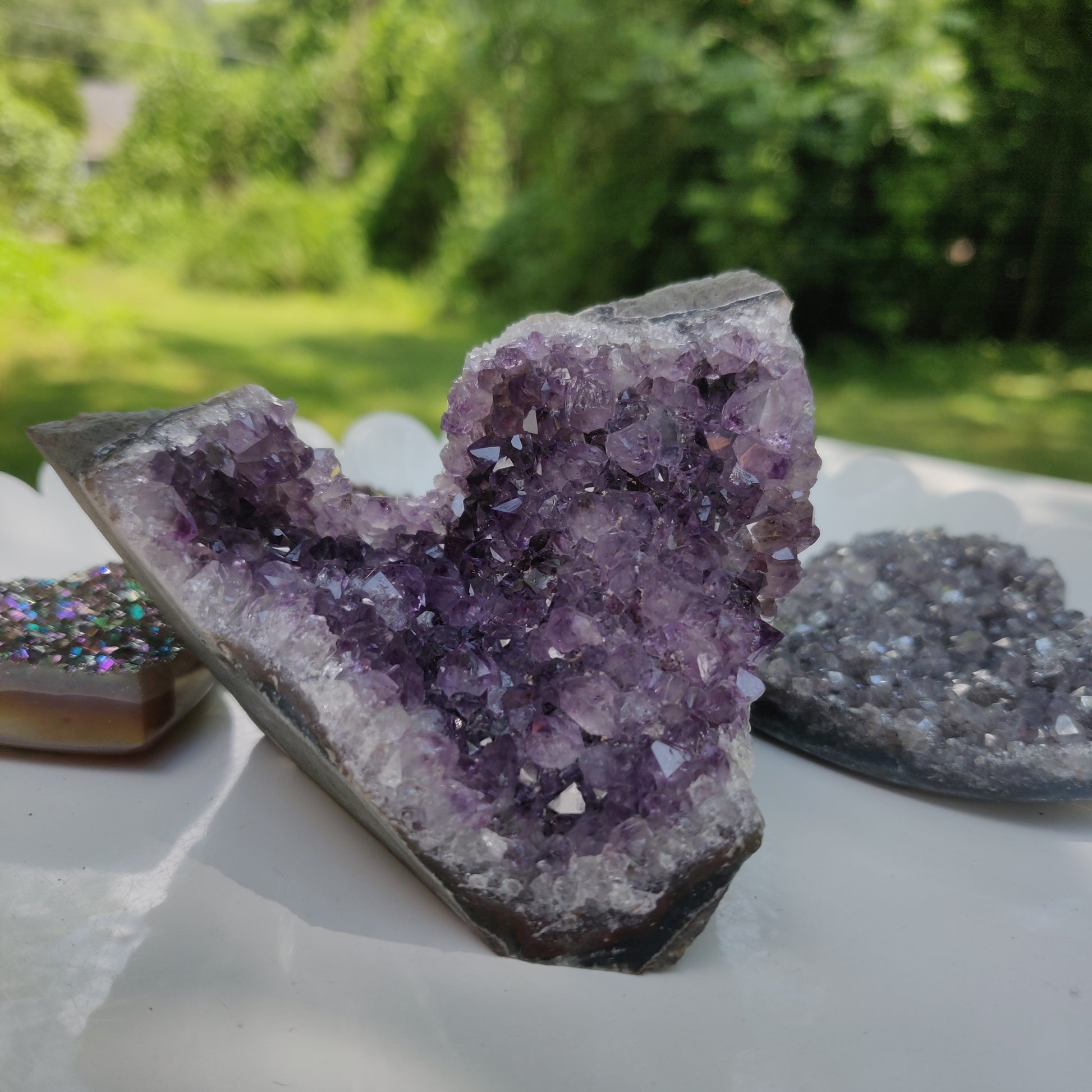 Amethyst Geode Free Form, Cut Base (#11) - Simply Affinity