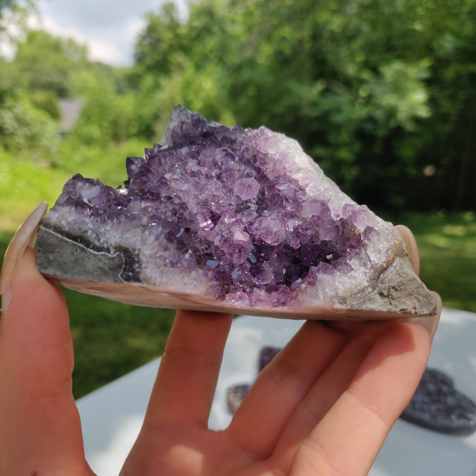 Amethyst Geode Free Form, Cut Base (#11) - Simply Affinity