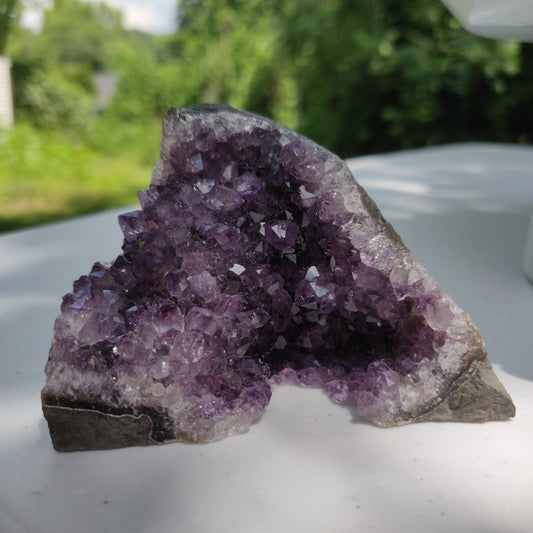 Amethyst Geode Free Form, Cut Base (#11) - Simply Affinity