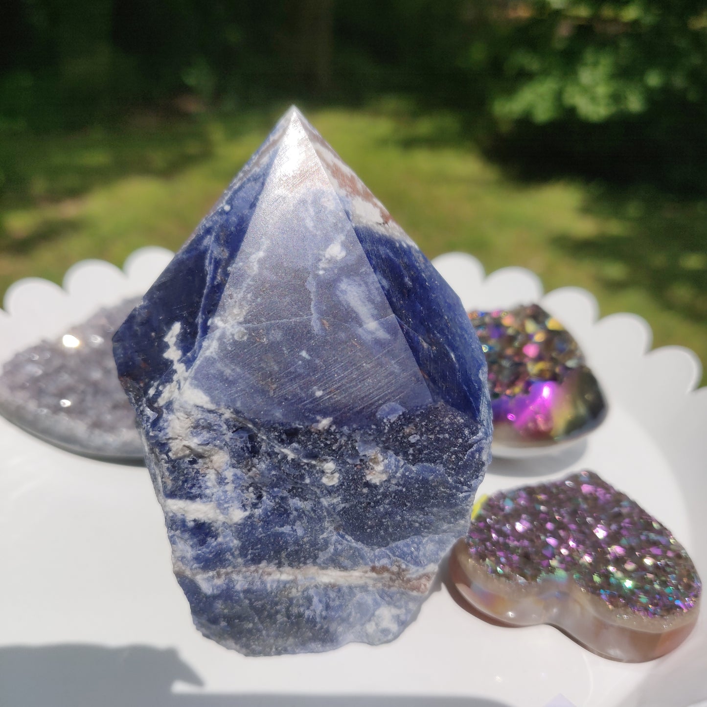 Sodalite Point (#7)