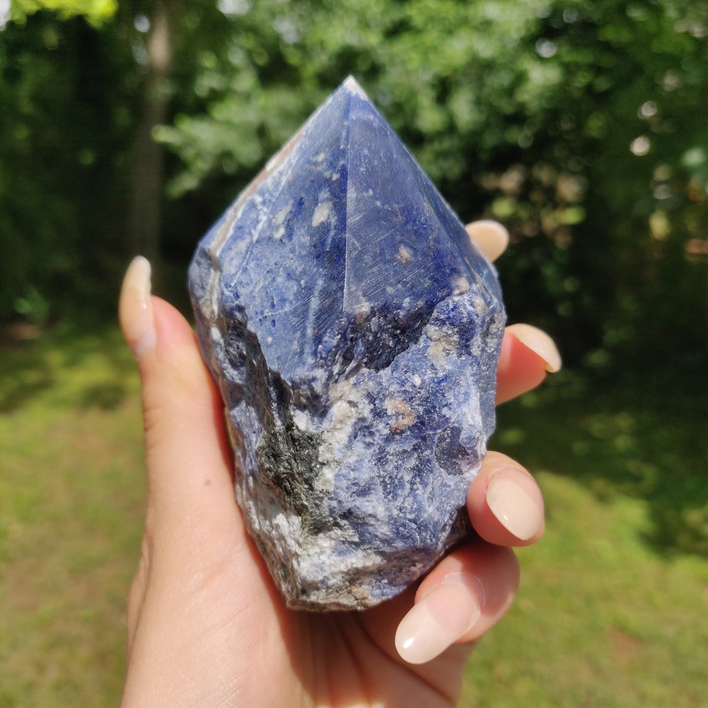Sodalite Point (#7)