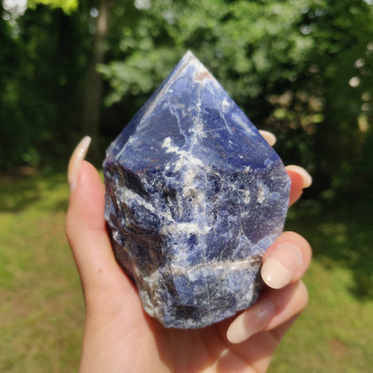 Sodalite Point (#7)