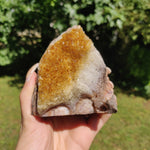 Citrine Geode Free Form, Cut Base (#1) - Simply Affinity