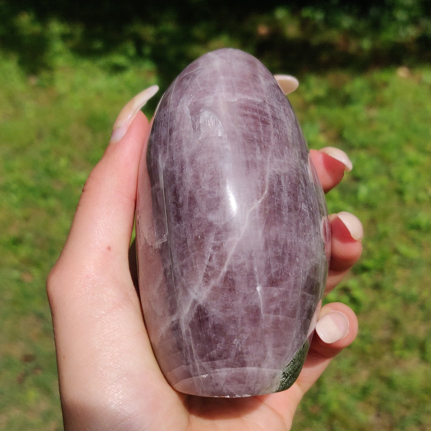 RARE Purple Anhydrite Free Form (#1)