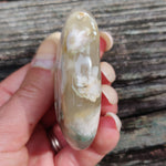 Flower Agate Palm Stone (#40)