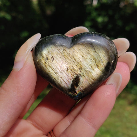 Labradorite Heart (#11) - Simply Affinity